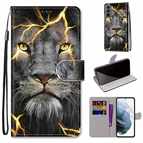 Hülle für Samsung Galaxy S22, Premium Leder Flip Case Brieftasche Schutzhülle mit Kartenfächer und Magnetverschluss Hülle für Samsung Galaxy S22, Premium Leder Flip Case Brieftasche Schutzhülle mit Kartenfächer und Magnetverschluss von Fubaoda Business