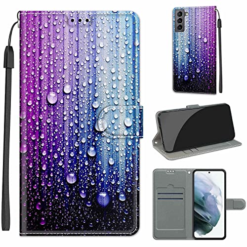 Hülle für Samsung Galaxy S22, Premium Leder Flip Case Brieftasche Schutzhülle Mit Kartenfächer und Magnetverschluss von Fubaoda Business