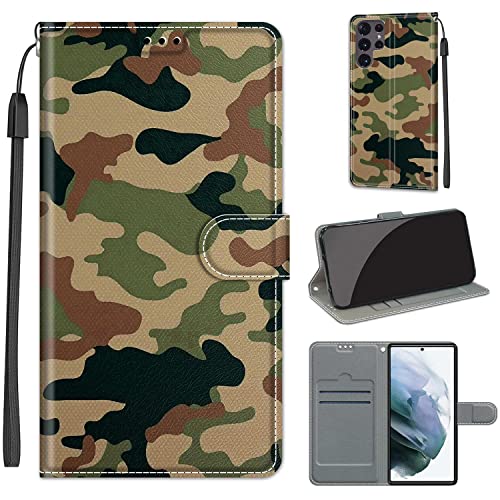 Hülle kompatibel mit Samsung Galaxy S22 Ultra, PU Leder Flip Case Stoßfest Wallet Protective Cover Kompatibel mit Samsung Galaxy S22 Ultra von Fubaoda Business