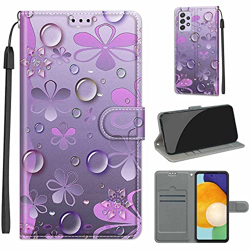 Samsung Galaxy A33 5G Hülle, Leder Handyhülle für Samsung Galaxy A33 5G Hülle klappbar mit [Kartenfächer][Standfunktion] Stoßfest Wallet Protective Cover Kompatibel mit Samsung Galaxy A33 5G von Fubaoda Business