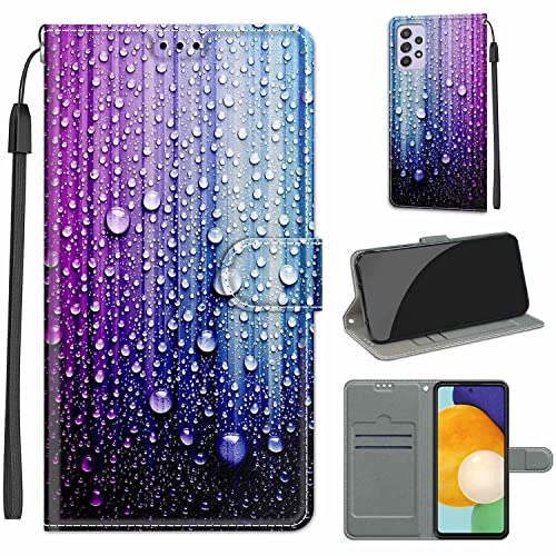 Fubaoda für Samsung Galaxy A33 5G Hülle, Leder Handyhülle mit [Kartenfächer][Standfunktion] Stoßfest Wallet Protective Cover, Kompatibel mit Samsung Galaxy A33 5G von Fubaoda Business