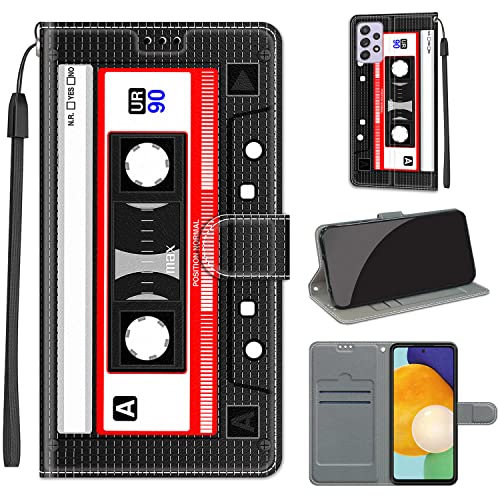 für Samsung Galaxy A33 5G Hülle, Leder Handyhülle für Samsung Galaxy A33 5G Hülle klappbar mit [Kartenfächer][Standfunktion] Stoßfest Wallet Protective Cover Kompatibel mit Samsung Galaxy A33 5G von Fubaoda Business