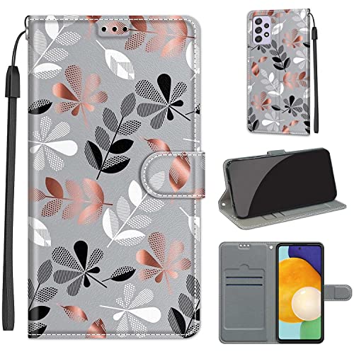 für Samsung Galaxy A33 5G Hülle, Leder Handyhülle für Samsung Galaxy A33 5G Hülle klappbar mit [Kartenfächer][Standfunktion] Stoßfest Wallet Protective Cover Kompatibel mit Samsung Galaxy A33 5G von Fubaoda Business