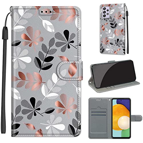 Samsung Galaxy A33 5G Hülle, Leder Handyhülle für Samsung Galaxy A33 5G Hülle klappbar mit [Kartenfächer][Standfunktion] Stoßfest Wallet Protective Cover Kompatibel mit Samsung Galaxy A33 5G von Fubaoda Business