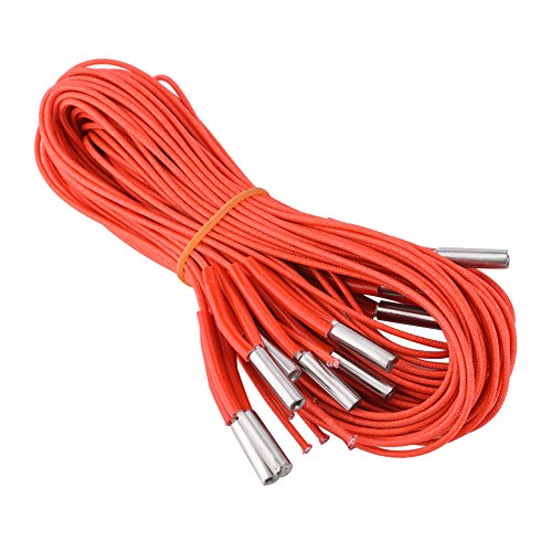 12 V 40W Keramikheizung 10 Pack für 3D -Drucker Edelstahlheizrohr mit 1 m Drahtthermischer Kern für heißes Schimmelpilze heißes Bett 12 V 40W Keramikheizung 10 Pack für 3D -Drucker Edelstahlheizrohr mit 1 m Drahtthermischer Kern für heißes Schimmelpilze heißes Bett von Fuchooky