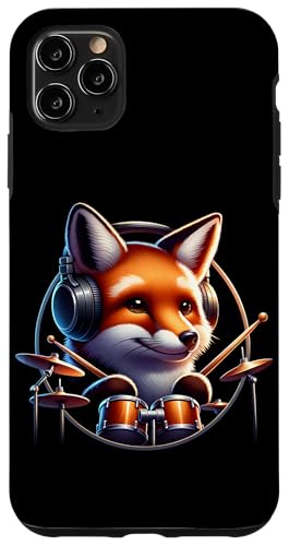 Fuchs Spielt Trommeln Mit Kopfhörern Hülle für iPhone 11 Pro Max Fuchs Spielt Trommeln Mit Kopfhörern Hülle für iPhone 11 Pro Max von Fuchs Mit Kopfhörer Und Schlagzeugspieler