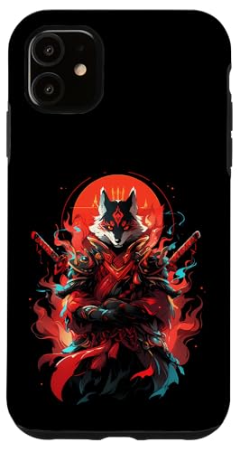 Samurai Fuchs Krieger Japanischer Fuchs Hülle für iPhone 11 Samurai Fuchs Krieger Japanischer Fuchs Hülle für iPhone 11 von Fuchs Ninja Folklore Krieger Geschenk