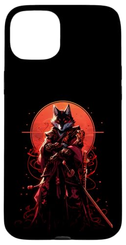 Samurai Fuchs Krieger Japanischer Fuchs Hülle für iPhone 15 Plus Samurai Fuchs Krieger Japanischer Fuchs Hülle für iPhone 15 Plus von Fuchs Ninja Folklore Krieger Geschenk