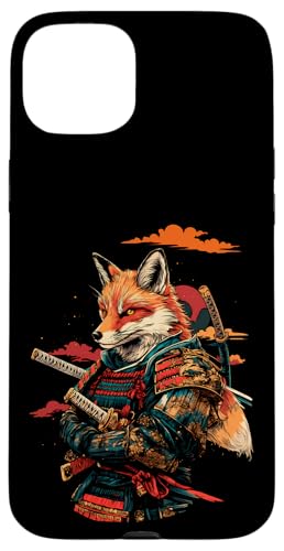 Samurai Fuchs Krieger Japanischer Fuchs Hülle für iPhone 15 Plus Samurai Fuchs Krieger Japanischer Fuchs Hülle für iPhone 15 Plus von Fuchs Ninja Folklore Krieger Geschenk