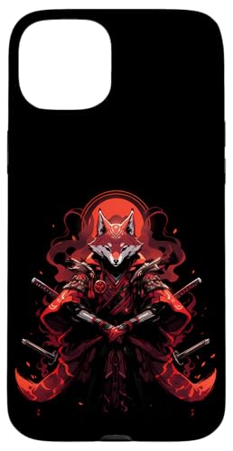 Samurai Fuchs Krieger Japanischer Fuchs Hülle für iPhone 15 Plus Samurai Fuchs Krieger Japanischer Fuchs Hülle für iPhone 15 Plus von Fuchs Ninja Folklore Krieger Geschenk