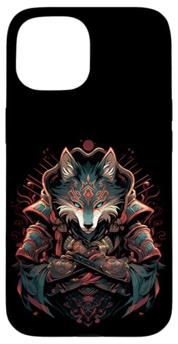 Samurai Fuchs Krieger Japanischer Fuchs Hülle für iPhone 15 Samurai Fuchs Krieger Japanischer Fuchs Hülle für iPhone 15 von Fuchs Ninja Folklore Krieger Geschenk