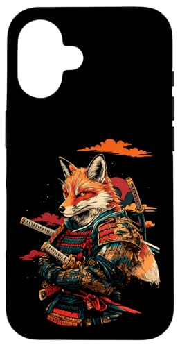 Samurai Fuchs Krieger Japanischer Fuchs Hülle für iPhone 16 Samurai Fuchs Krieger Japanischer Fuchs Hülle für iPhone 16 von Fuchs Ninja Folklore Krieger Geschenk