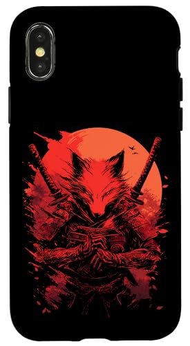 Samurai Fuchs Krieger Japanischer Fuchs Hülle für iPhone X/XS Samurai Fuchs Krieger Japanischer Fuchs Hülle für iPhone X/XS von Fuchs Ninja Folklore Krieger Geschenk