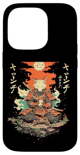 Samurai Fuchs Krieger Japanischer Fuchs Hülle für iPhone 14 Pro Samurai Fuchs Krieger Japanischer Fuchs Hülle für iPhone 14 Pro von Fuchs Ninja Krieger Geschenk Samurai Kanji