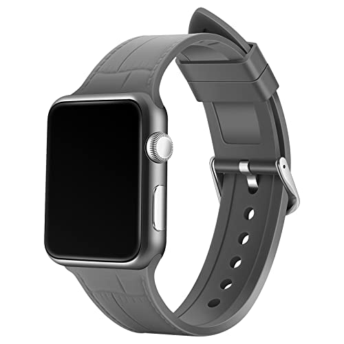 Fudley Kompatibel mit Apple Watch Armband 38 mm/40 mm/41 mm, bequemes weiches Silikon-Sportarmband, ersetzt Apple Watchband, geeignet für iWatch Serie SE7/6/5/4/3/2/1 von Fudley