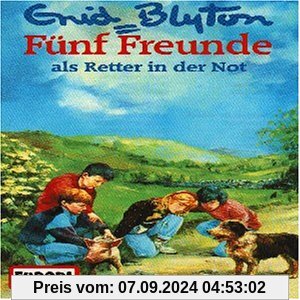 004/Als Retter in der Not [Musikkassette] von Fünf Freunde