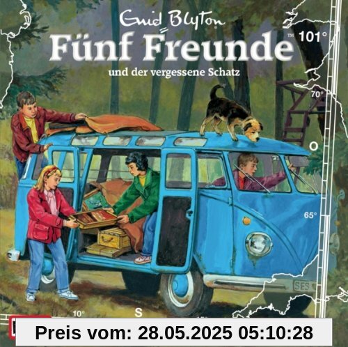 101/und der Vergessene Schatz von Fünf Freunde