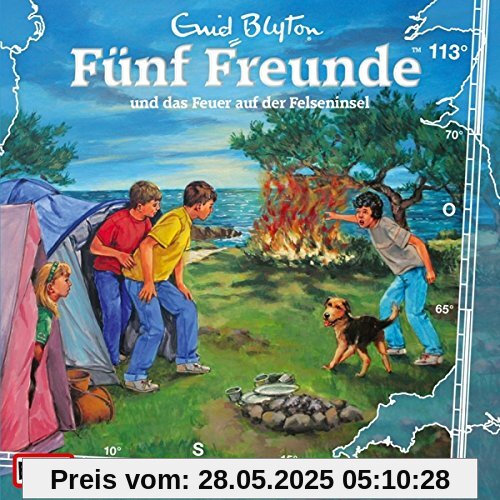 113/und das Feuer auf der Felseninsel von Fünf Freunde