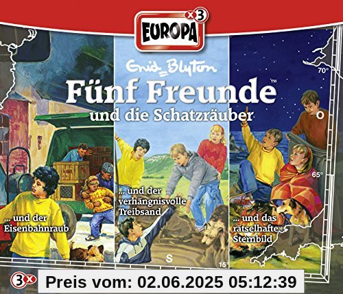 22/3er Box - und die Schatzräuber von Fünf Freunde