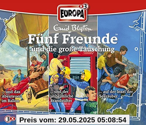24/3er Box - und die Große Täuschung (Folgen 37,6 von Fünf Freunde