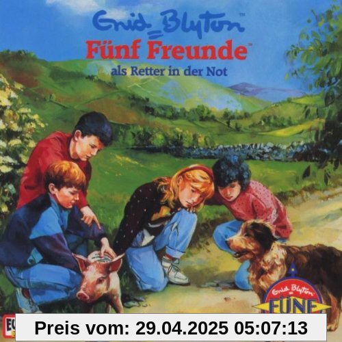 Fünf Freunde 04 als Retter in der Not. CD. von Fünf Freunde
