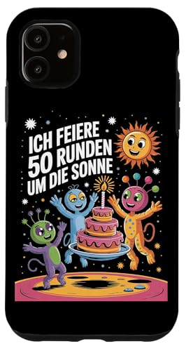 Ich Feiere 50 Runden Um Die Sonne Hülle für iPhone 11 Ich Feiere 50 Runden Um Die Sonne Hülle für iPhone 11 von Fünfzig 50 Geburtstag Sonne Feier