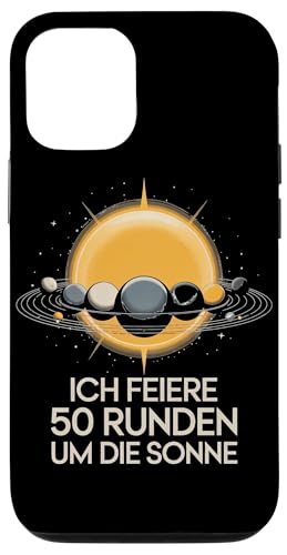 Ich Feiere 50 Runden Um Die Sonne Hülle für iPhone 12/12 Pro Ich Feiere 50 Runden Um Die Sonne Hülle für iPhone 12/12 Pro von Fünfzig 50 Geburtstag Sonne Feier