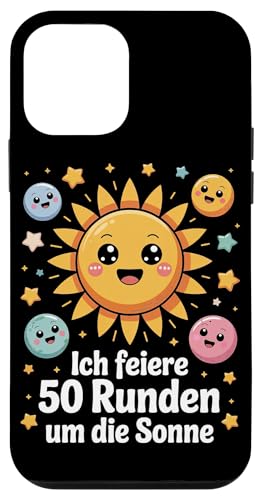 Ich Feiere 50 Runden Um Die Sonne Hülle für iPhone 12 mini Ich Feiere 50 Runden Um Die Sonne Hülle für iPhone 12 mini von Fünfzig 50 Geburtstag Sonne Feier