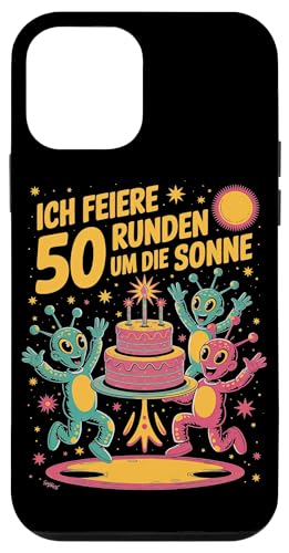 Ich Feiere 50 Runden Um Die Sonne Hülle für iPhone 12 mini Ich Feiere 50 Runden Um Die Sonne Hülle für iPhone 12 mini von Fünfzig 50 Geburtstag Sonne Feier