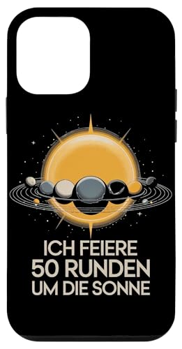 Ich Feiere 50 Runden Um Die Sonne Hülle für iPhone 12 mini von Fünfzig 50 Geburtstag Sonne Feier