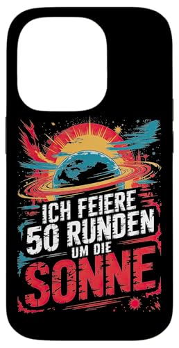 Ich Feiere 50 Runden Um Die Sonne Hülle für iPhone 14 Pro Ich Feiere 50 Runden Um Die Sonne Hülle für iPhone 14 Pro von Fünfzig 50 Geburtstag Sonne Feier