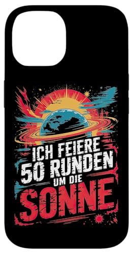 Ich Feiere 50 Runden Um Die Sonne Hülle für iPhone 14 Ich Feiere 50 Runden Um Die Sonne Hülle für iPhone 14 von Fünfzig 50 Geburtstag Sonne Feier