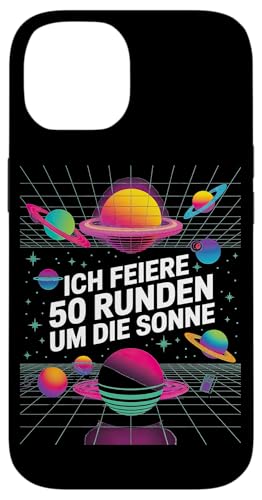 Ich Feiere 50 Runden Um Die Sonne Hülle für iPhone 14 Ich Feiere 50 Runden Um Die Sonne Hülle für iPhone 14 von Fünfzig 50 Geburtstag Sonne Feier