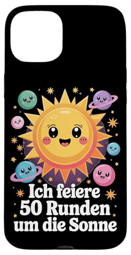 Ich Feiere 50 Runden Um Die Sonne Hülle für iPhone 15 Plus Ich Feiere 50 Runden Um Die Sonne Hülle für iPhone 15 Plus von Fünfzig 50 Geburtstag Sonne Feier