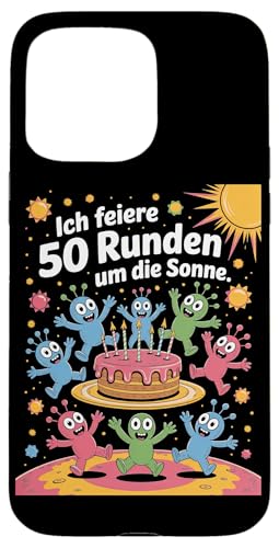 Ich Feiere 50 Runden Um Die Sonne Hülle für iPhone 15 Pro Max Ich Feiere 50 Runden Um Die Sonne Hülle für iPhone 15 Pro Max von Fünfzig 50 Geburtstag Sonne Feier