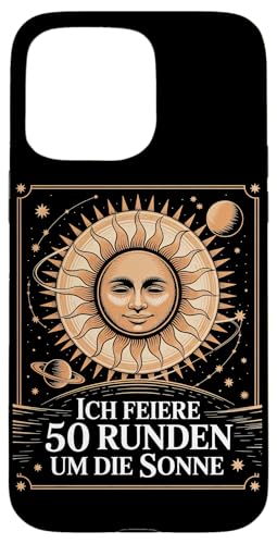 Ich Feiere 50 Runden Um Die Sonne Hülle für iPhone 15 Pro Max Ich Feiere 50 Runden Um Die Sonne Hülle für iPhone 15 Pro Max von Fünfzig 50 Geburtstag Sonne Feier