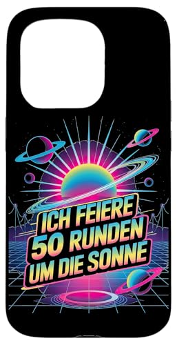 Ich Feiere 50 Runden Um Die Sonne Hülle für iPhone 15 Pro Ich Feiere 50 Runden Um Die Sonne Hülle für iPhone 15 Pro von Fünfzig 50 Geburtstag Sonne Feier