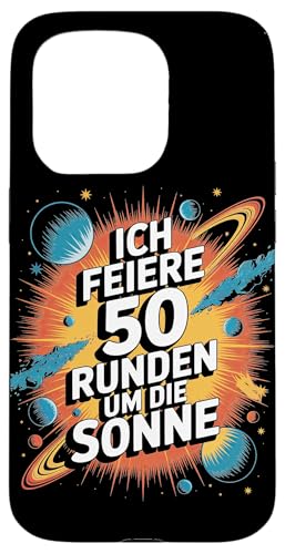 Ich Feiere 50 Runden Um Die Sonne Hülle für iPhone 15 Pro Ich Feiere 50 Runden Um Die Sonne Hülle für iPhone 15 Pro von Fünfzig 50 Geburtstag Sonne Feier