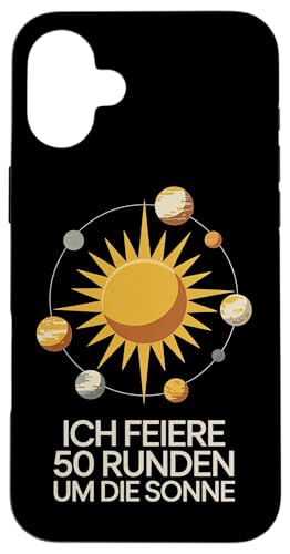 Ich Feiere 50 Runden Um Die Sonne Hülle für iPhone 16 Plus Ich Feiere 50 Runden Um Die Sonne Hülle für iPhone 16 Plus von Fünfzig 50 Geburtstag Sonne Feier