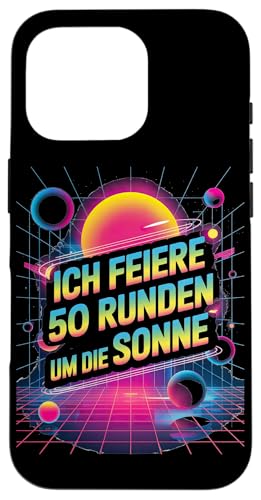 Ich Feiere 50 Runden Um Die Sonne Hülle für iPhone 16 Pro Ich Feiere 50 Runden Um Die Sonne Hülle für iPhone 16 Pro von Fünfzig 50 Geburtstag Sonne Feier