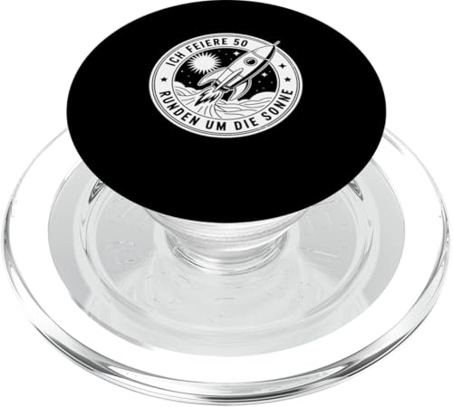 Ich Feiere 50 Runden Um Die Sonne PopSockets PopGrip für MagSafe Ich Feiere 50 Runden Um Die Sonne PopSockets PopGrip für MagSafe von Fünfzig 50 Geburtstag Sonne Feier