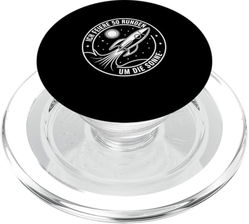 Ich Feiere 50 Runden Um Die Sonne PopSockets PopGrip für MagSafe Ich Feiere 50 Runden Um Die Sonne PopSockets PopGrip für MagSafe von Fünfzig 50 Geburtstag Sonne Feier