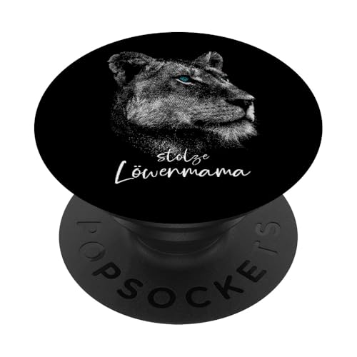 Stolze Löwenmama I Mommy Retro und Stolz I Mama Löwe PopSockets Klebender PopGrip Stolze Löwenmama I Mommy Retro und Stolz I Mama Löwe PopSockets Klebender PopGrip von Für Löwen Mama 2022 I Stolzer Mama, Mutter & Oma