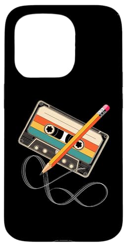 80er 90er Kassette Retro Outfits Hülle für iPhone 15 Pro 80er 90er Kassette Retro Outfits Hülle für iPhone 15 Pro von Für alle Mixtape- und Retro Kassetten Fans!