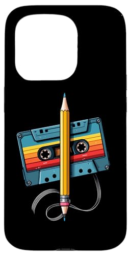 80er 90er Kassette Retro Outfits Hülle für iPhone 15 Pro 80er 90er Kassette Retro Outfits Hülle für iPhone 15 Pro von Für alle Mixtape- und Retro Kassetten Fans!
