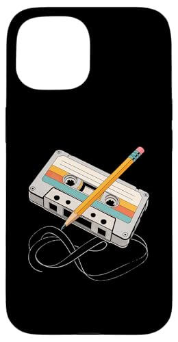 80er 90er Kassette Retro Outfits Hülle für iPhone 15 80er 90er Kassette Retro Outfits Hülle für iPhone 15 von Für alle Mixtape- und Retro Kassetten Fans!