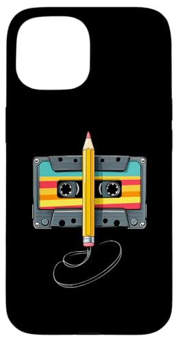 80er 90er Kassette Retro Outfits Hülle für iPhone 15 80er 90er Kassette Retro Outfits Hülle für iPhone 15 von Für alle Mixtape- und Retro Kassetten Fans!