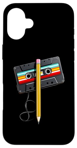 80er 90er Kassette Retro Outfits Hülle für iPhone 16 Plus 80er 90er Kassette Retro Outfits Hülle für iPhone 16 Plus von Für alle Mixtape- und Retro Kassetten Fans!