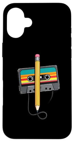 80er 90er Kassette Retro Outfits Hülle für iPhone 16 Plus 80er 90er Kassette Retro Outfits Hülle für iPhone 16 Plus von Für alle Mixtape- und Retro Kassetten Fans!