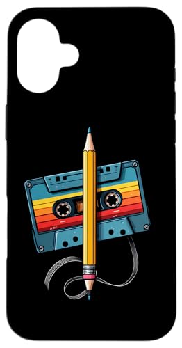 80er 90er Kassette Retro Outfits Hülle für iPhone 16 Plus 80er 90er Kassette Retro Outfits Hülle für iPhone 16 Plus von Für alle Mixtape- und Retro Kassetten Fans!
